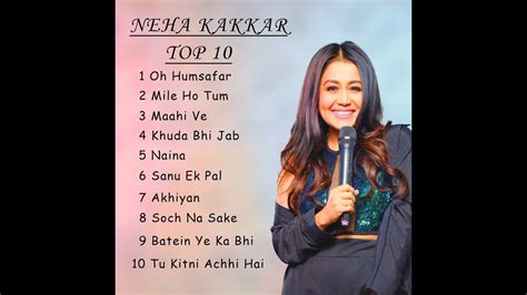 Neha Kakkar Top 10 Sad song - YouTube