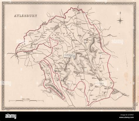 Map of aylesbury hi-res stock photography and images - Alamy