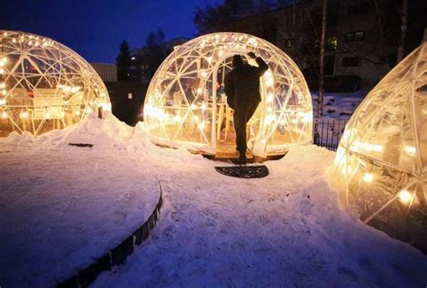 Dine In A Private Igloo In Alaska With Your Very Own Heaters