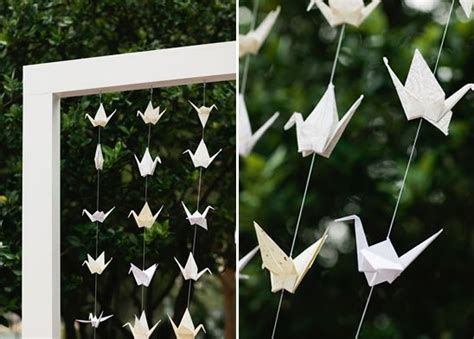 Origami Crane Wedding Ideas | Origami crane, Wedding crafts diy, Origami