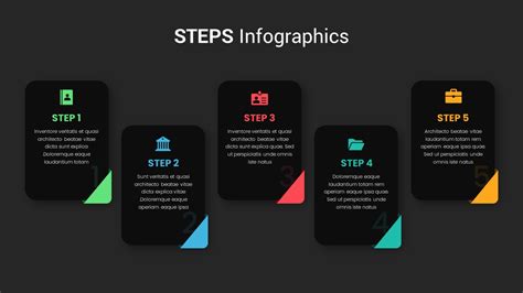 Steps Infographics PowerPoint Template