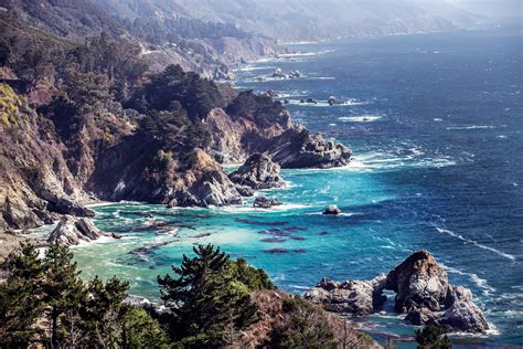 Free download 3000x2000 big sur blue water hill coastline wallpaper [3000x2000] for your Desktop ...