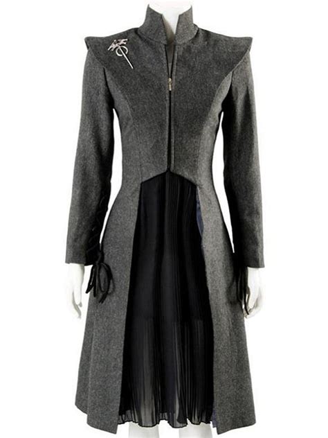 Emilia Clarke Game Of Thrones Cosplay Wool Coat