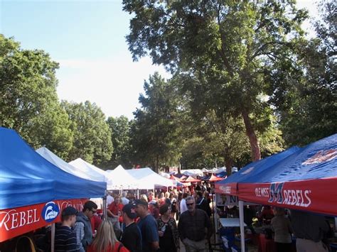 Southern Flashback: Football Pregame in the Grove at Ole Miss