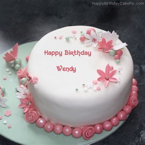 Flowers Elegant Cake For Wendy