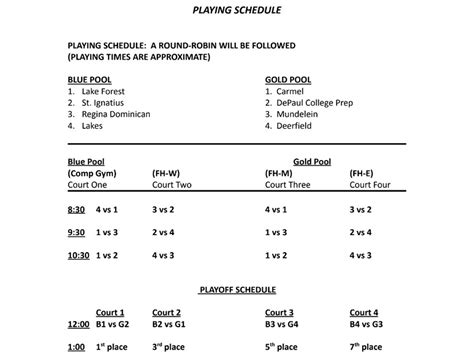 Lake Forest Tournament - illprepvb.com