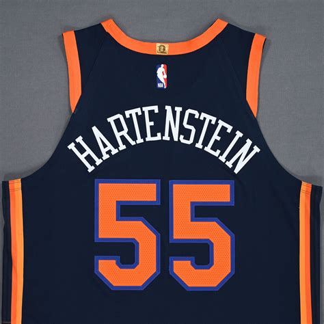 Isaiah Hartenstein - New York Knicks - Game-Worn Statement Edition ...