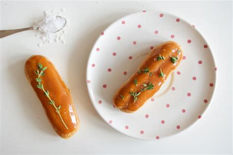 Salted Caramel Éclair Recipe - Great British Chefs