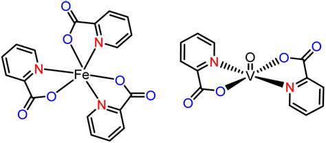 Structure of picolinic acid complex | Download Scientific Diagram