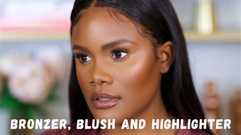 BRONZER, BLUSH AND HIGHLIGHTER TUTORIAL for Beginners | Ale Jay - YouTube