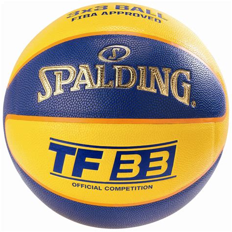 Spalding TF 33 FIBA 3x3 Official Game Indoor and Outdoor Basketball