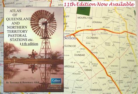 Atlas of QLD and NT Pastoral Stations – Maps – Atlases Queensland ...