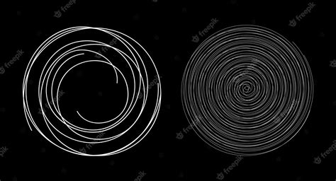 Premium Vector | Spiral logo design elements vector illustration