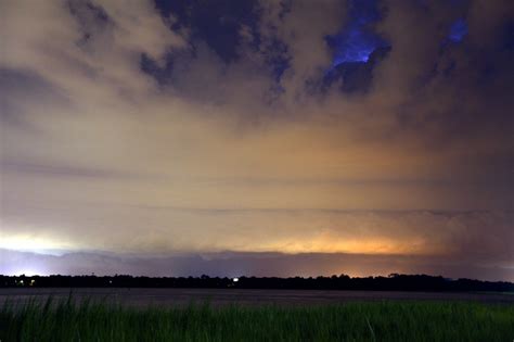 The Offlede: Intense lightning, a shelf cloud and another bridge