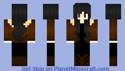 Nico di Angelo - Female Minecraft Skin