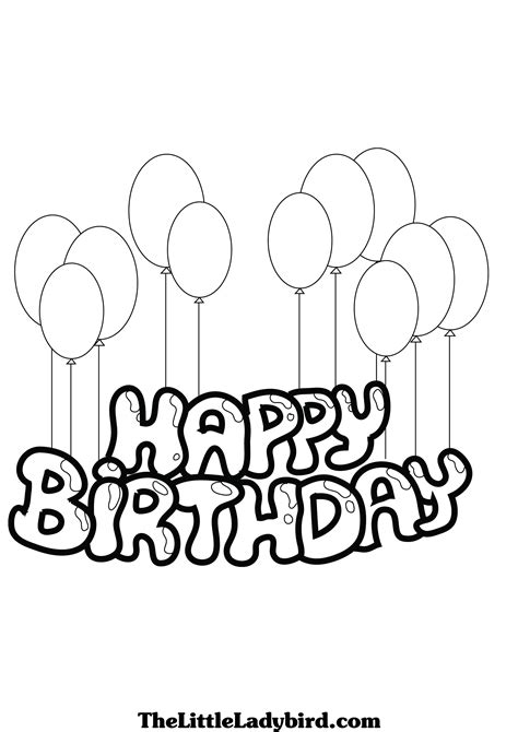 Happy Birthday Drawing Images at GetDrawings | Free download