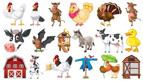 ranch animals - Clip Art Library