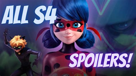 All Season 4 Confirmed Spoilers that you MUST KNOW!Miraculous Ladybug Spoiler Compilation and ...