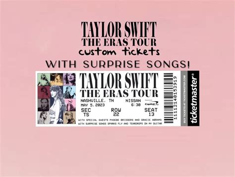 Taylor Swift Tickets Pittsburgh Ebay