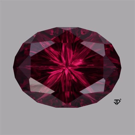Rhodolite Garnet Starbrite™ Cut 10.38 carats | John Dyer Gems