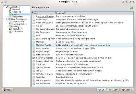 Overview of Kate Editor in KDE 4.12.3 | TuxArena