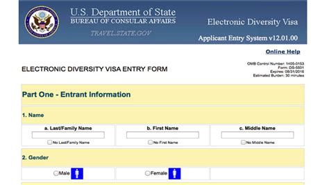 Dv Lottery Registration, US Diversity Visa Application Process