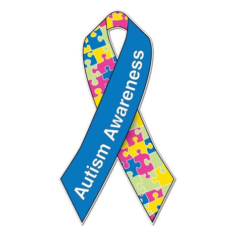 Autism Awareness Ribbon Vector - ClipArt Best