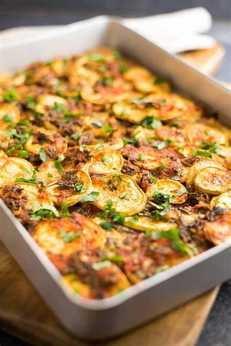 Vegan Zucchini Tomato Casserole - Give Recipe