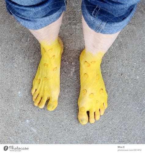 STINKILY Legs Feet Disgust - a Royalty Free Stock Photo from Photocase