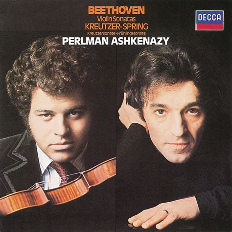 ‎Beethoven: Violin Sonatas No. 9 "Kreutzer & No. 5 "Spring" by Itzhak Perlman & Vladimir ...