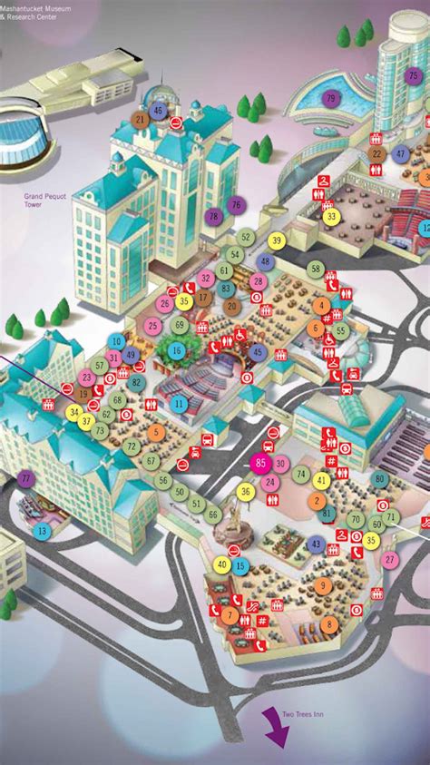 Foxwoods Casino Map | World Map 07