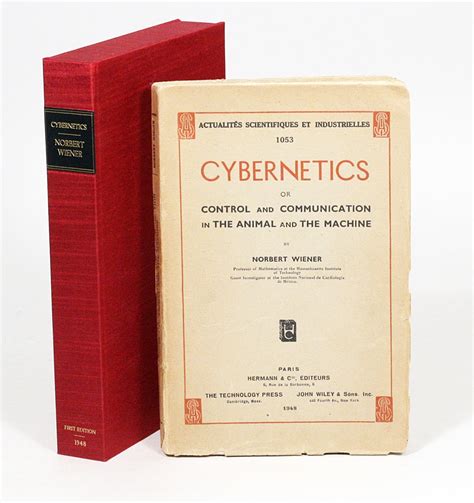 Cybernetics | NORBERT WIENER | First edition