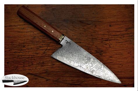 Damascus japanese knife by StackhouseKnives on DeviantArt