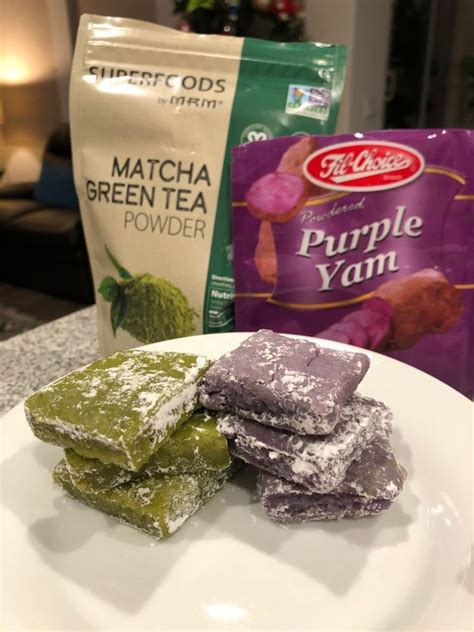 This easy matcha green tea mochi is naturally gluten free. Only 6 ...