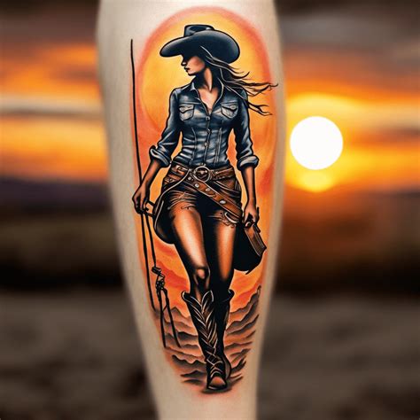 53 Western Tattoo Ideas Created With AI | artAIstry