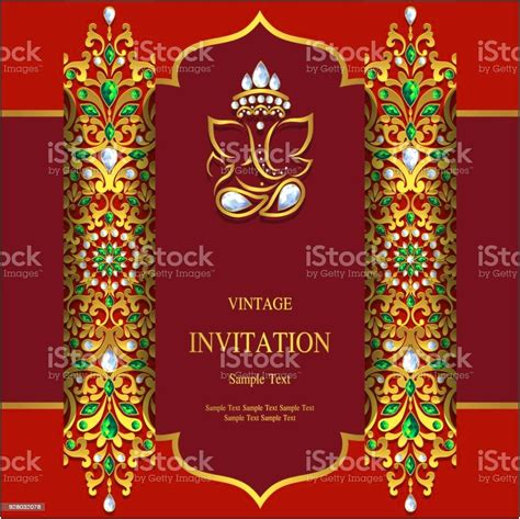 Indian Wedding Card Templates Online Free - Resume Example Gallery