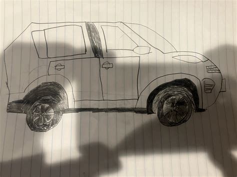 Black And White Sketch Of A Car by dromm7 on DeviantArt