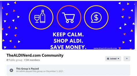 The Largest Aldi Fan Group on Social Media Has Paused Operations | Aldi Reviewer | Social media ...