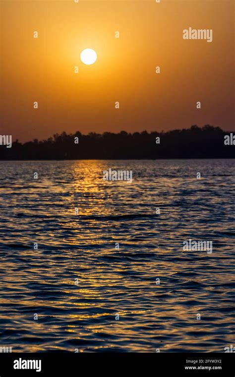 Sunset at Sukhna Lake Chandigarh Stock Photo - Alamy