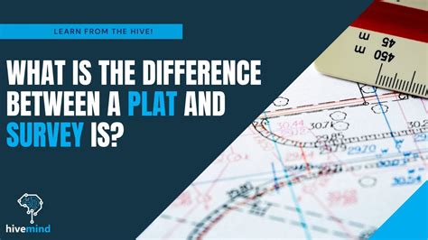 What is the difference between a plat and survey is? (Episode 29) - YouTube