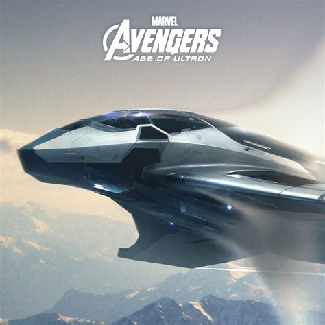 ArtStation - Avengers Quinjet