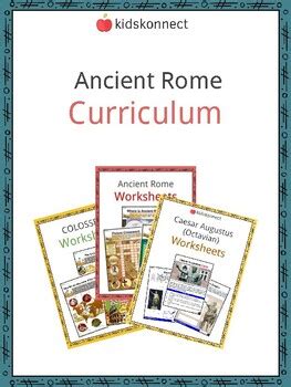 Ancient Rome Curriculum by KidsKonnect Worksheets | TPT