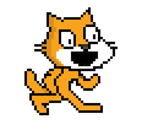 8-bit Scratch Cat | Pixel Art Maker