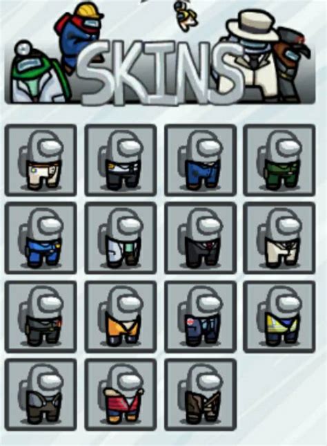 Among Us Skins by MobsterDinosaur on DeviantArt