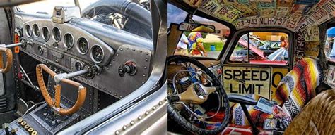 Top 50 Best Rat Rod Interior Ideas - Retro Automotive Designs