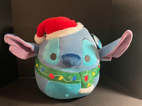 Squishmallow 16 Stitch Lilo & Stitch Disney Holiday Exclusive W, squishmallows stitch - okgo.net