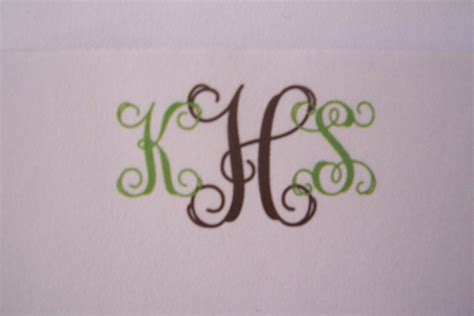 Monogrammed Notepad - Etsy