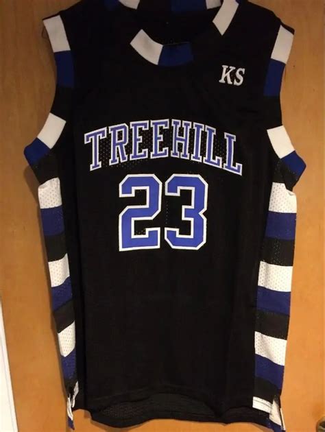 One Tree Hill Ravens Lucas Scott #3 Movie Jersey Hill Nathan Scott #23 Ravens Basketball Jersey ...