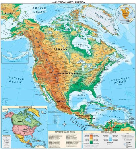 North America Map Region City | Map of World Region City