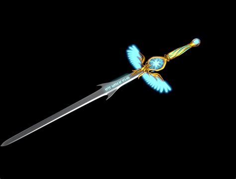 3D model Angel sword VR / AR / low-poly | CGTrader